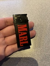 Vntg Marlboro Scripto Tokai Lighter Plastic Cigarettes HTF Design Red Black RARE