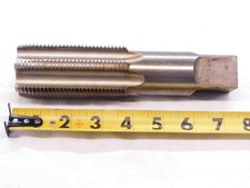 1 7/8 8 NS GH6 HSS PLUG TAP 6 STRAIGHT FLUTE 1.875 THREADING 1-7/8 UNS H6