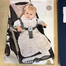 Sirdar Snowflake Chunky Cosy Toes Blanket Knitting Pattern 1410