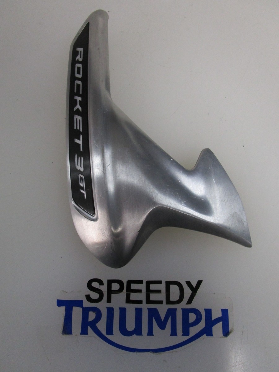 TRIUMPH ROCKET 3 GT RIGHT SIDE PANEL FINISHER AND BADGE T2307978