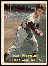 1957 Topps #99 BOB KEEGAN  Chicago White Sox  EXMT-NM