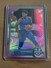 2021-22 Bowman University #87 Ochai Agbaji Pink