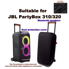 Dust Cover For JBL PARTYBOX 310 /320 Bluetooth Speakers Protective Sleeve Black