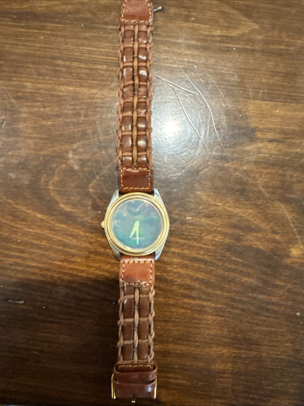 Fossil HG-9102 Stainless Steel Chronograph Watch for Men