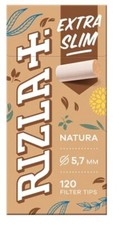 Rizla Natura Filter Tips Extra Slim Pop-a-Tip Biodegradable 5.7mm - NEW STOCK**