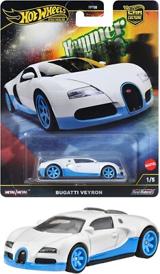 New Mattel Hot Wheels HRW06 Car Culture Hammer Drop Bugatti Veyron