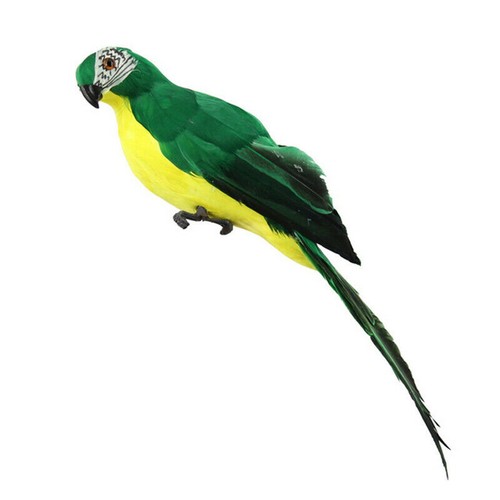 6Pack Creative Foam Feather Artificial Parrot Imitation Bird Model Home Ornament - Picture 7 of 12