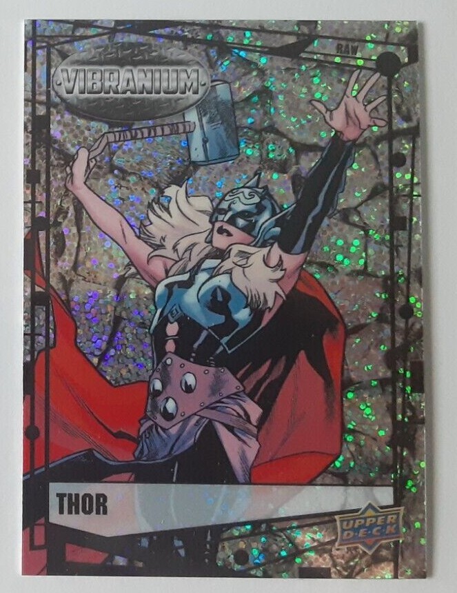 2015 Upper Deck Marvel Vibranium  RAW PARALLEL #31 THOR