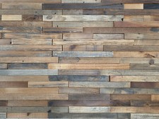 3D Echt-Holzriemchen GY-LM6301 Décor Mural Lambris Bois 30 X 60 CM