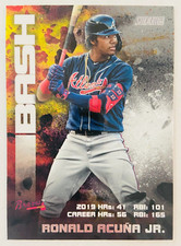 2020 Topps Stadium Club RONALD ACUNA JR. Bash and Burn Insert