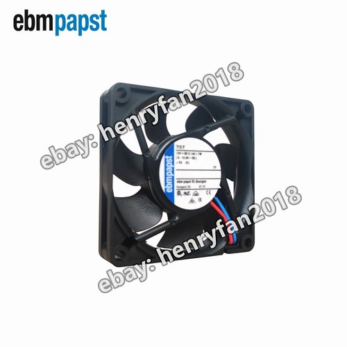 Ebmpapst 712F Axial Fan DC 12V 1.7W 0.14A 70*70*15MM 2-wire 25CFM Cooling Fan - Picture 5 of 6