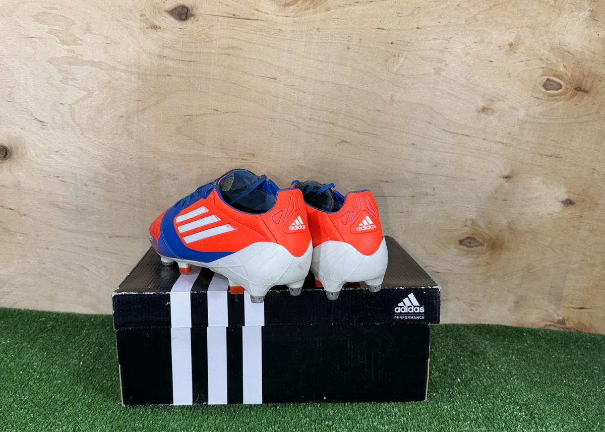 Adidas F50 adizero Leather SG V21449 Elit Orange boots Cleats mens