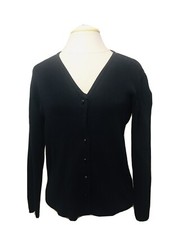 Women  s Kikit Black Knit Cardigan