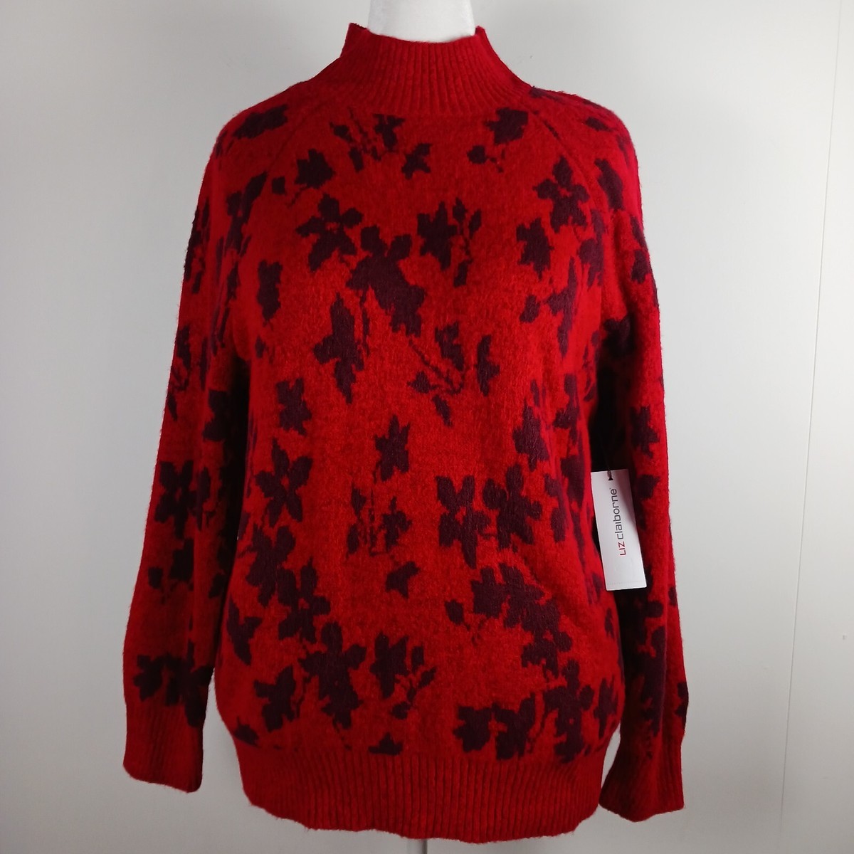 HOT Womens Sweaters Liz Claiborne Turtleneck Sweater Liz