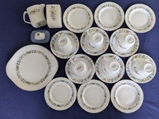 Royal Doulton “Pastorale” Bone China Vintage Tea Service - 21 Pieces