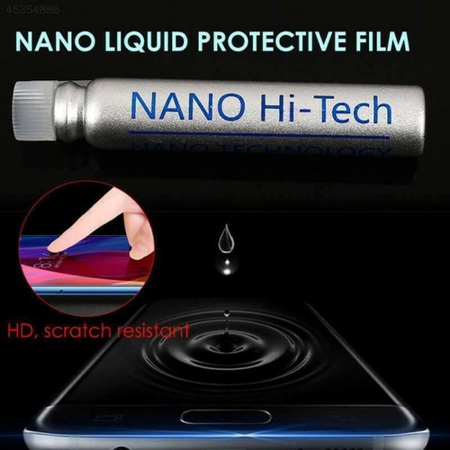 Protector de pantalla líquido nano de alta tecnología iPhone 12 11 Pro XS X Samsung Note S10 S9 - Imagen 7 de 10