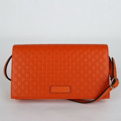 gucci wallet orange