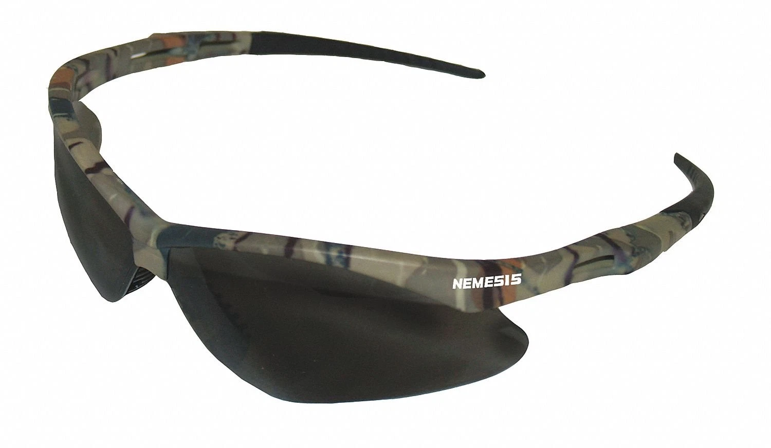 22609 V30 Nemesis Safety Glasses with Camo Frames  Standard  Gray