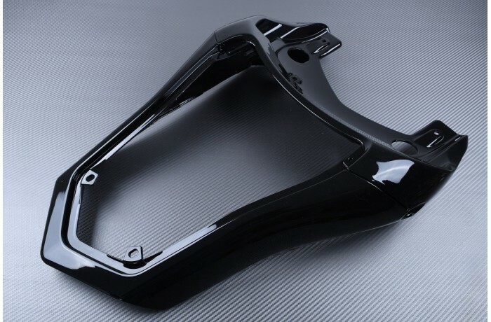 Codone nero opaco Ducati SBK 749 H5 con supporti rinforzati