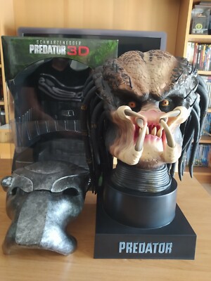 PREDATOR Blu Ray 3D Limited Edition mit Kopf - Französische Edition Predator Head