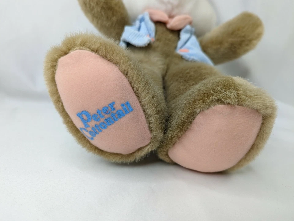 Applause Peter Cottontail Rabbit Plush 1990 13 Inch Stuffed Animal Toy - Image 4 of 4