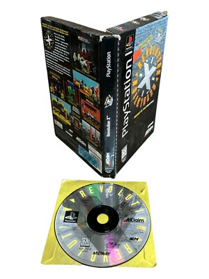 Sony PlayStation 1 PS1 Disc Case No Manual Revolution X CF