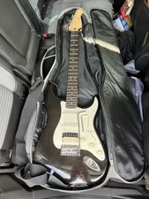 Donner Dst-400 39" Solid Alder Body Electric Guitar - Black