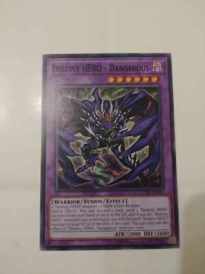 Yu-Gi-Oh! TCG - Destiny HERO - Dangerous - COTD-EN096 - Common - Non Holo