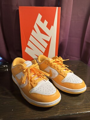 Size Women's Size Men's Nike Dunk Low Laser Orange