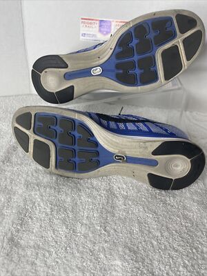 Nike FlyKnit One Sneakers Blue/Green 554887-401 Running  display picture 1