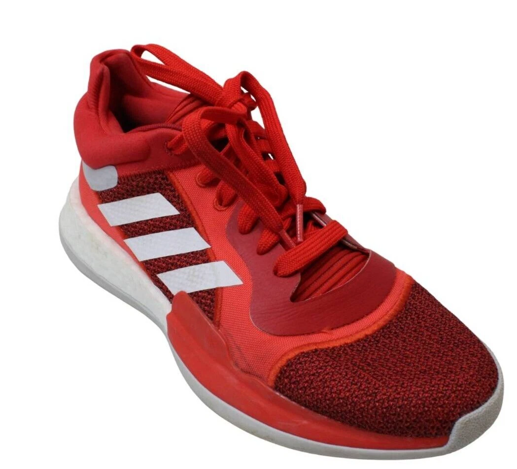 Adidas Mens Marquee Boost Basketball Shoes Red White F36305 3