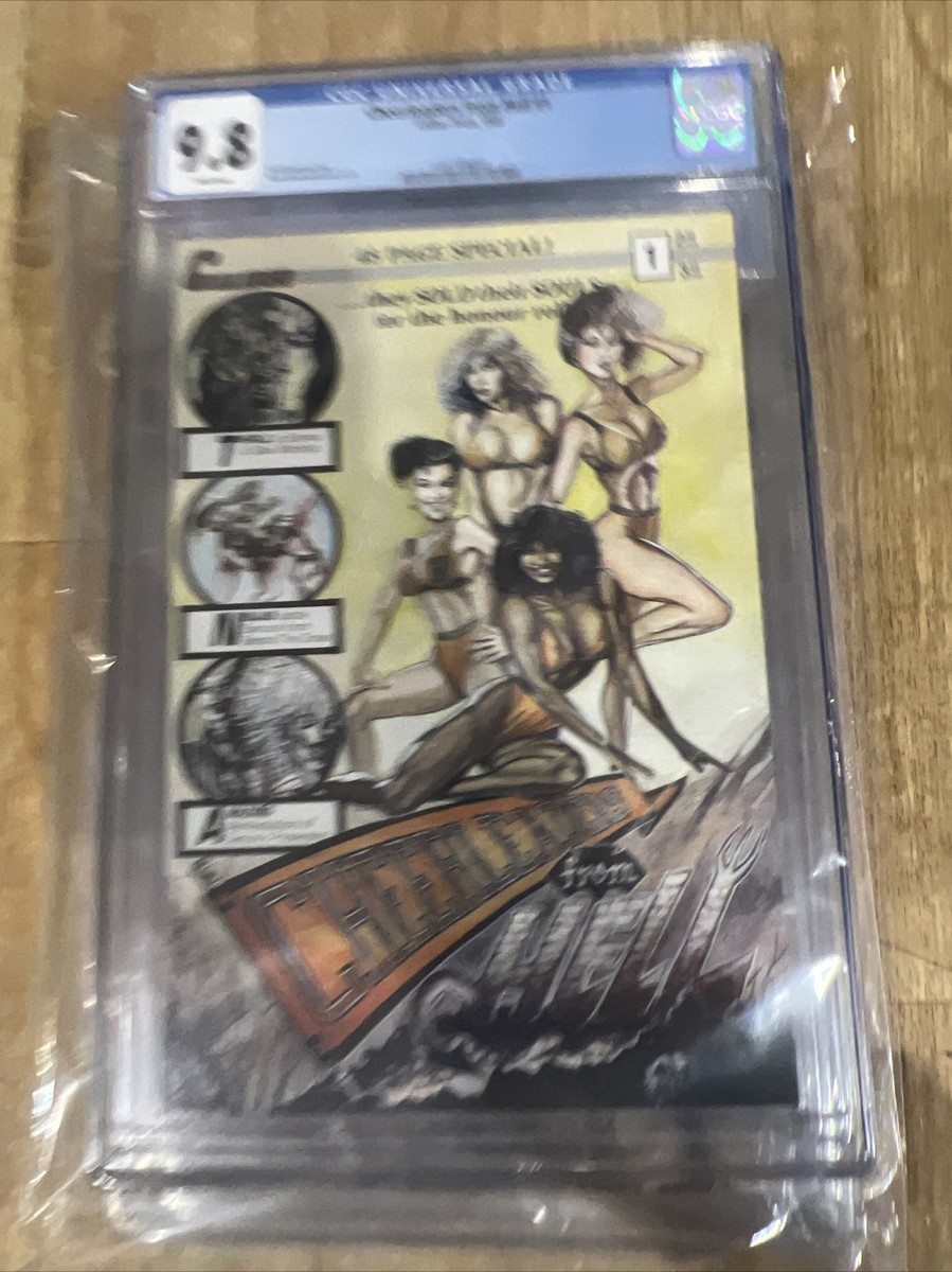 Cheerleaders from Hell (1989) #1 NM 9.8 CGC WP Mark Bloodworth