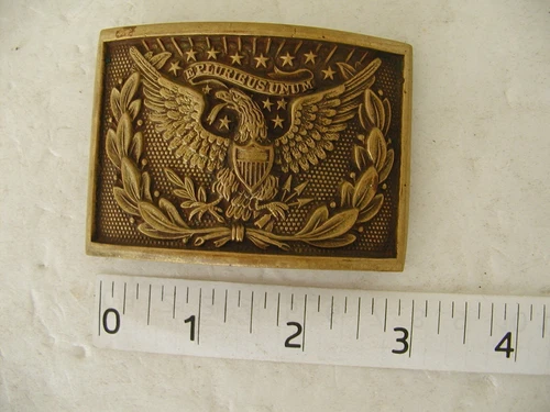 Indian Wa r  Officer Belt Buckle Solid Brass