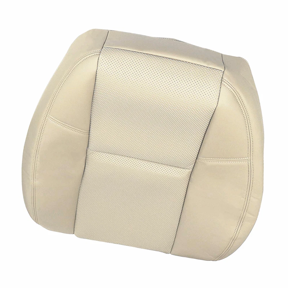 2009-2014 For Cadillac Escalade EXT Front Bottom Top AC Leather Seat Cover Tan