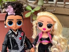 L.O.L. Surprise! OMG Movie Magic Fashion Dolls 2-Pack: Tough Dude and Pink Chic