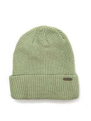 NWT STEVE MADDEN WOMEN'S WAFFLE KNIT MINT GREEN BEANIE HAT
