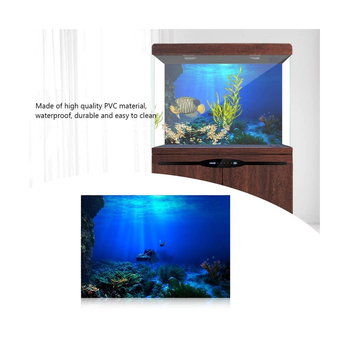 Meiyya 3D Aquarium Background 75 Gallon Tank,Aquarium Poste Fish Tank Backgro... | eBay Meiyya 3D Aquarium Background 75 Gallon Tank,Aquarium Poste Fish Tank Backgro... | eBay