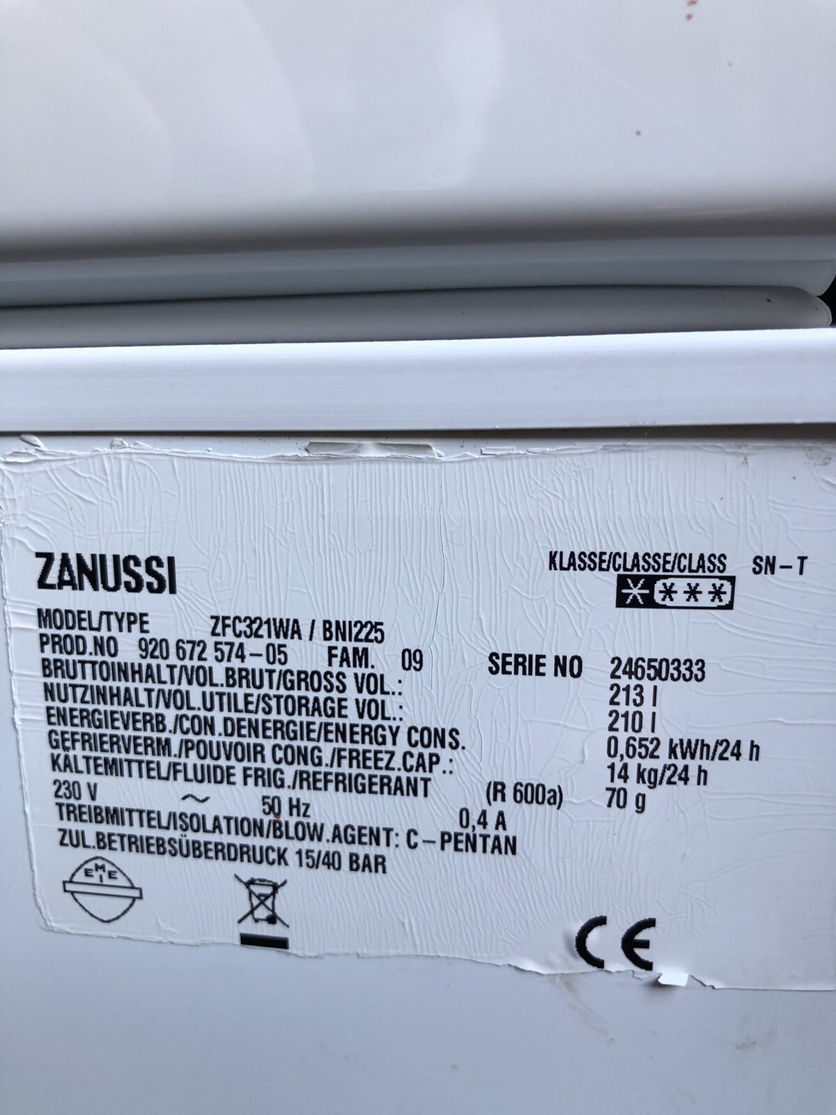 chest freezer used eBay
