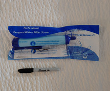Portable Personal Water Filter Straw -NEW-
