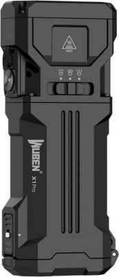 Wuben X1Pro Rechargeable Flashlight 12300 Lumens Super Bright Flood Spotlight