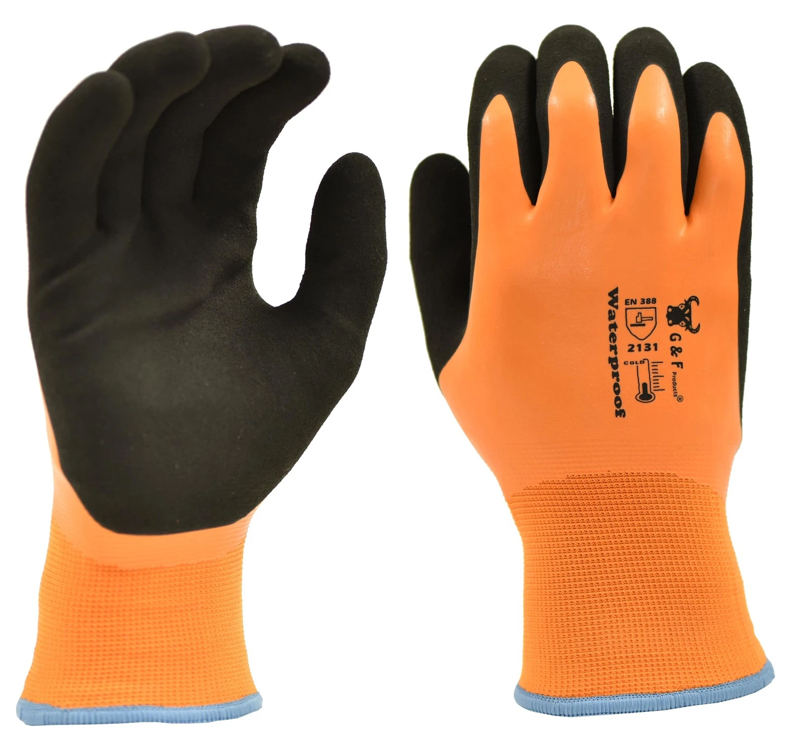 Waterproof Winter Gloves – Insulated Cold Weather Work Gloves with HPT Palm C...