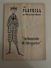 February 1954  - Coronet Theatre Playbill - The Remarkable Mr. Pennypacker