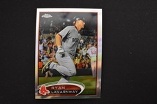 2012 Topps Chrome Ryan Lavarnway Refractor #5 Boston Red Sox