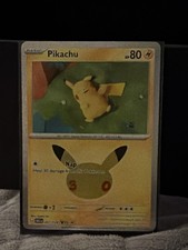 Pikachu - Carta Pokemon Edizione 30° Anniversario 027/128