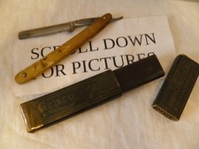 O.BUSCH  WALD-SOLGEN GERMANY "CHICKADEE" STRAIGHT RAZOR