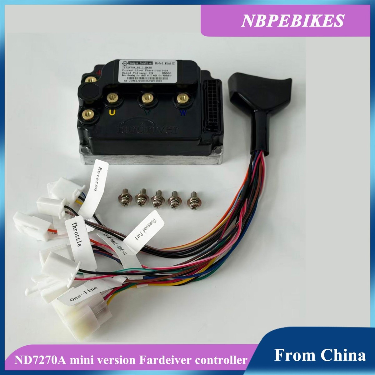 Fardriver controller:ND7270A mini12 version controller with