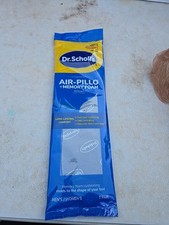 NEW Dr. Scholl's Air-Pillo Memory Foam Thick Insoles Men's 7-13 Women's 5-10
