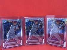 3✨2025 Bowman Chrome Mega Exclusive JJ Wetherholt Base/Mojo/Lazer Refractors