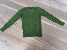 EDC Damen Pullover Frühling grün langarm Gr. S