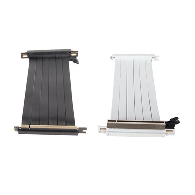 PCIE 3.0 X16 Riser Cable 180° High Speed Flexible Dual Reverse Connector GPU CB